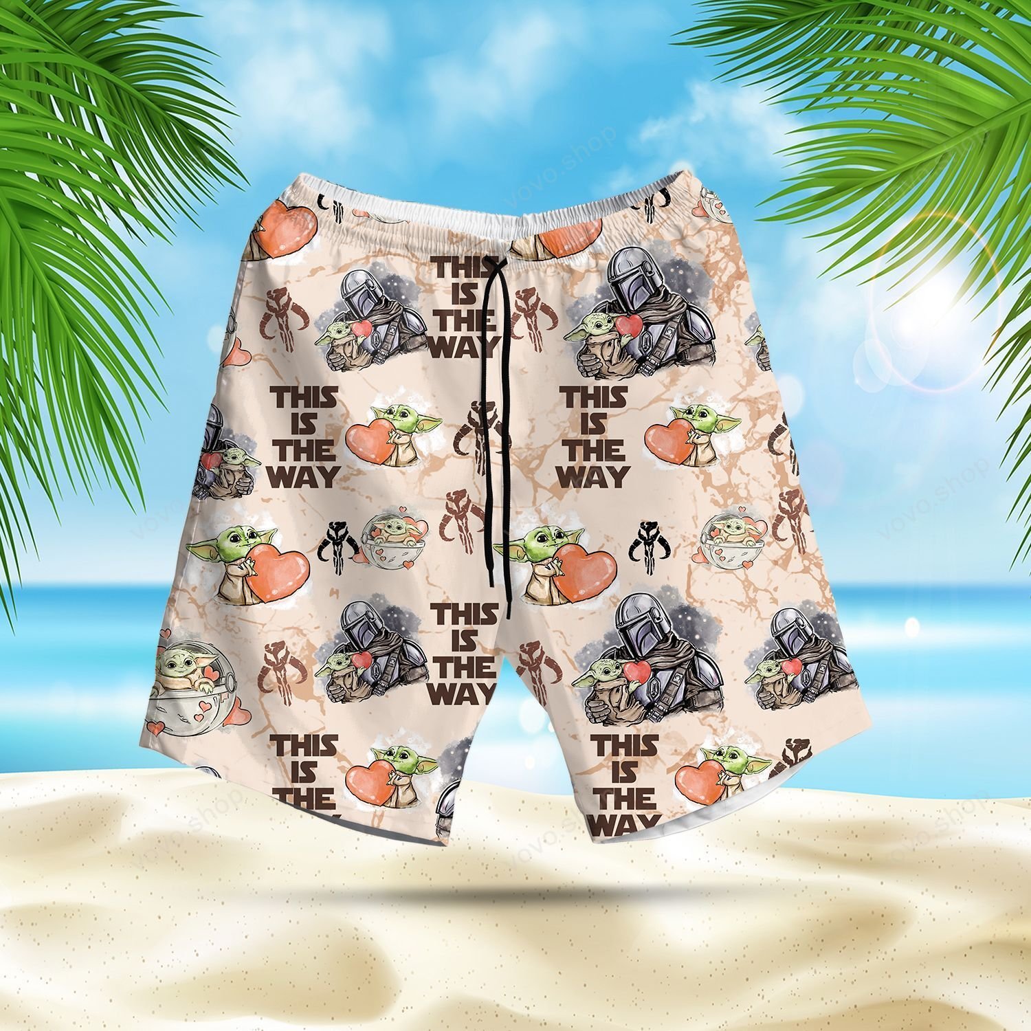 Star Wars Baby Yoda Darth Vader This Is The Way Hawaiian Shirt Short Star Wars Baby Yoda Darth Vader This Is The Way Hawaiian Shirt Short