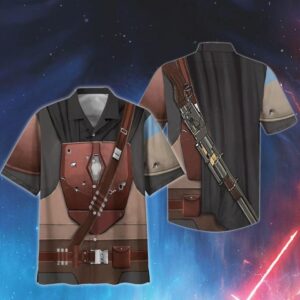 Star Wars Beskar Cosplay Hawaiian Shirt