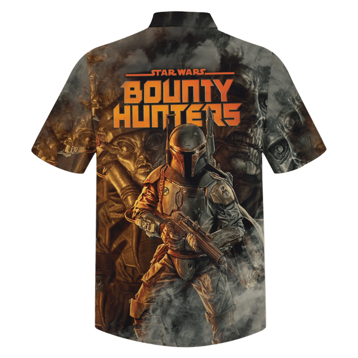 Star Wars Bounty Hunters Hawaiian Shirt Star Wars Bounty Hunters Hawaiian Shirt