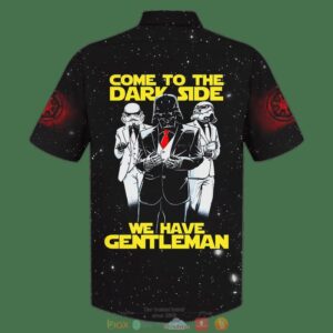 Star Wars Come To The Dark Side We Have Gentleman Hawaiian Shirt