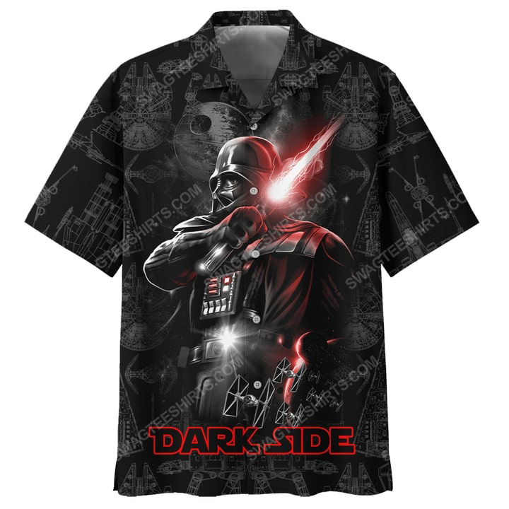 Star Wars Darth Vader Dark Side Summer Vacation Hawaiian Shirt Star Wars Darth Vader Dark Side Summer Vacation Hawaiian Shirt