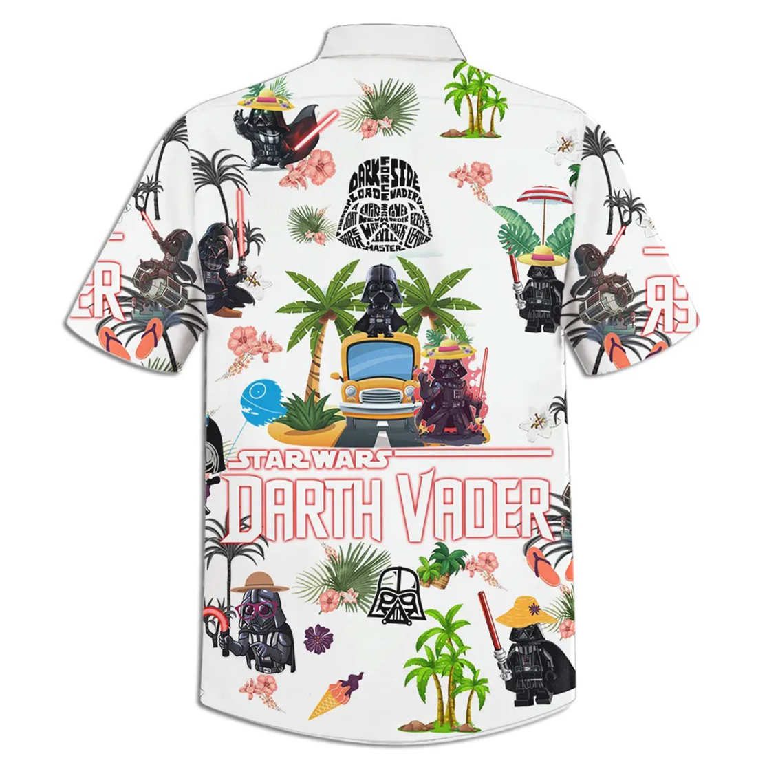 Star Wars Darth Vader Summer Hawaiian Shirt Star Wars Darth Vader Summer Hawaiian Shirt