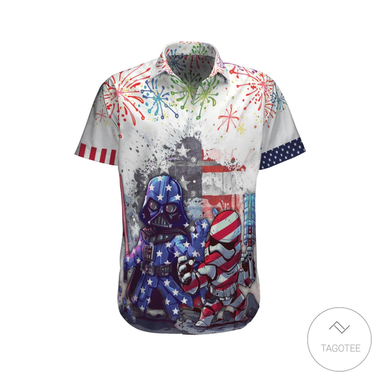 Star Wars Firework Hawaiian Shirt Star Wars Firework Hawaiian Shirt