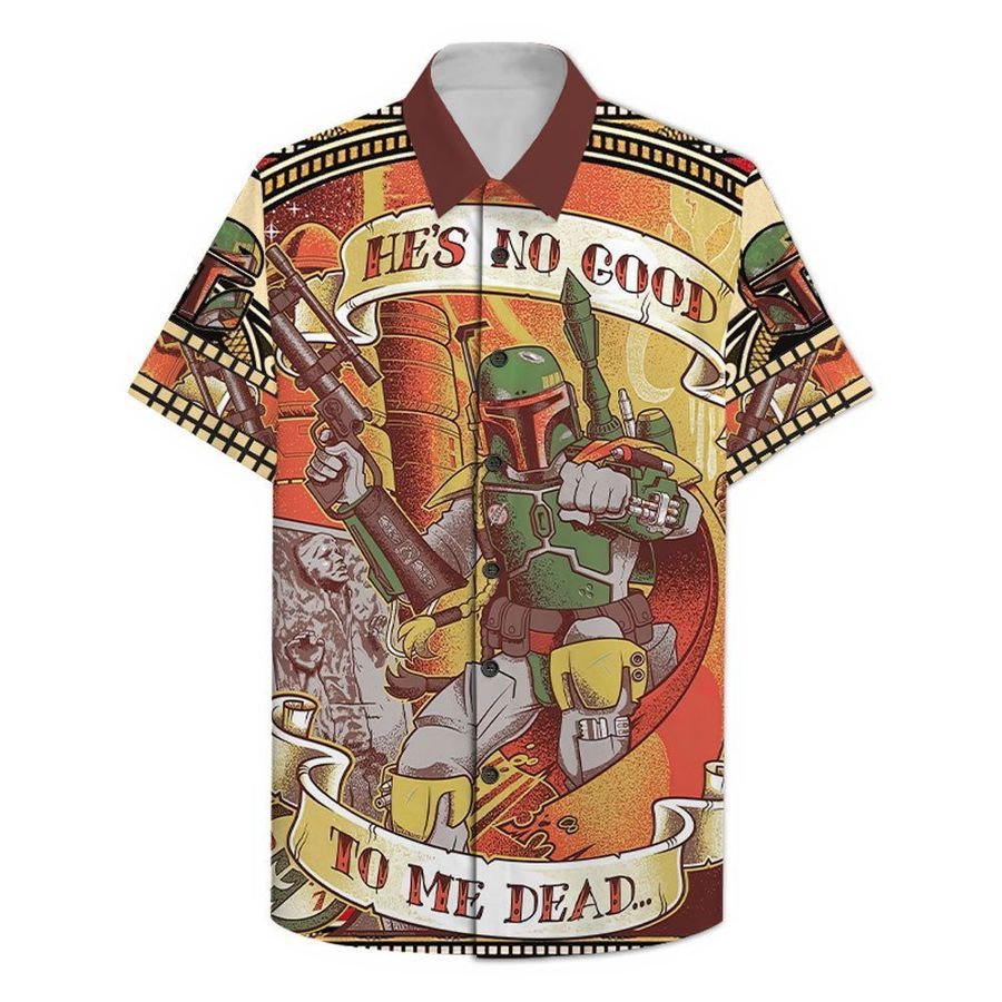 Star Wars He’S No Good To Me Dead Hawaiian Shirt Star Wars He’S No Good To Me Dead Hawaiian Shirt