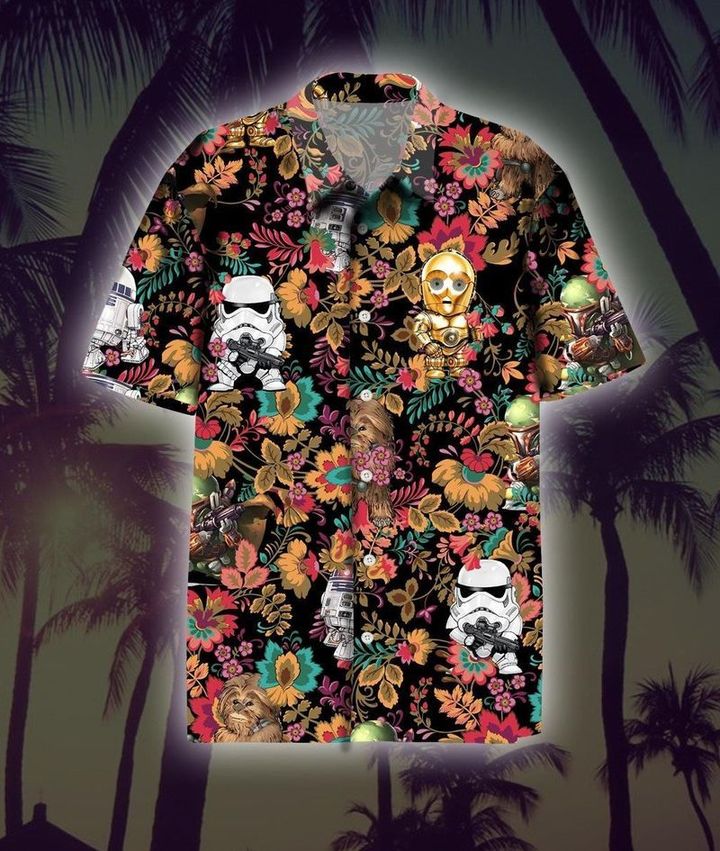 Star Wars Stormtrooper Hawaiian Shirt Star Wars Stormtrooper Hawaiian Shirt