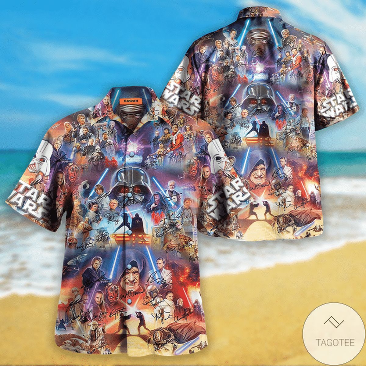 Star Wars The Power Of The Dark Side Unisex Hawaiian Shirt Star Wars The Power Of The Dark Side Unisex Hawaiian Shirt
