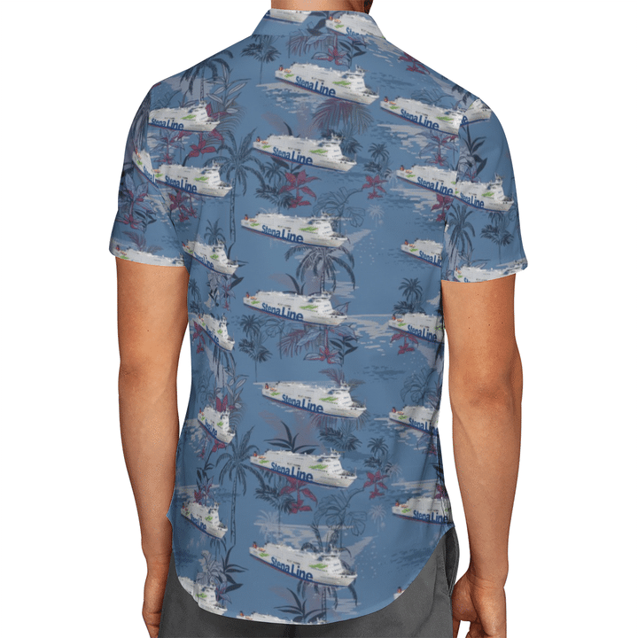 Stena Line Ms Stena Germanica Hawaiian Shirt Stena Line Ms Stena Germanica Hawaiian Shirt