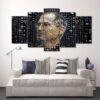 Steve Jobs Apple - Famous Person 5 Panel Canvas Art Wall Decor