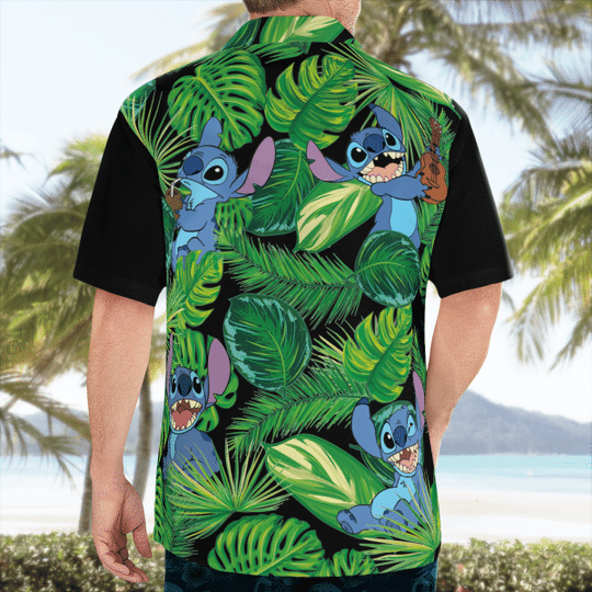 Stich Tropical Hawaiian Shirt Stich Tropical Hawaiian Shirt