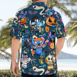 Stitch Halloween Funny Hawaiian Shirt