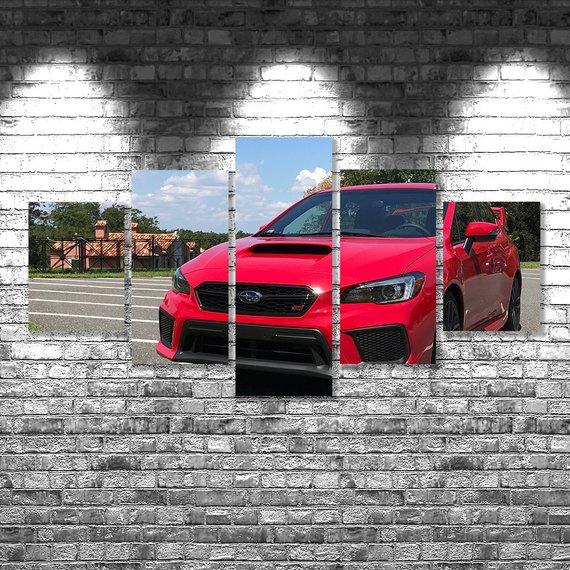 Subaru Impreza Wrx 09 - Automative 5 Panel Canvas Art Wall Decor Subaru Impreza Wrx 09 - Automative 5 Panel Canvas Art Wall Decor