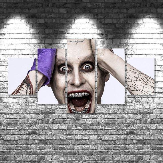 Suicide Squad - Movie 5 Panel Canvas Art Wall Decor Suicide Squad - Movie 5 Panel Canvas Art Wall Decor