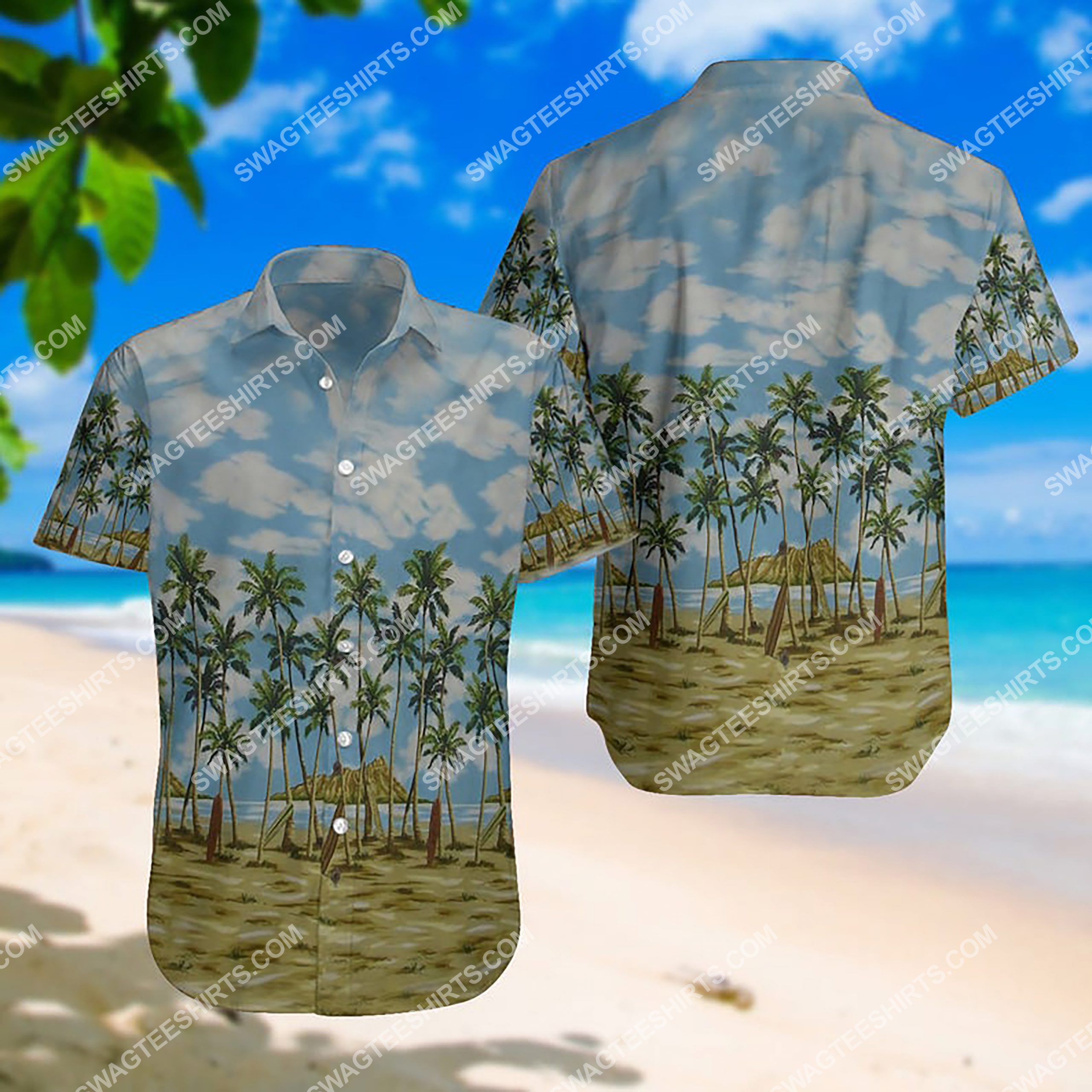 Summer Time The Beach All Over Print Hawaiian Shirt Summer Time The Beach All Over Print Hawaiian Shirt