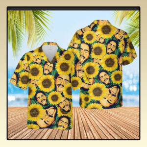 Sunflower Post Malone Hawaiian Shirt