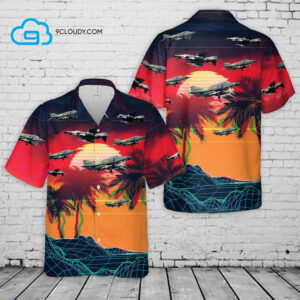 Sunset Wild Weasel Full Print Hawaiian Shirt
