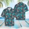 Surfboard Coconut Palm Hawaiian Shirt Summer Button Up