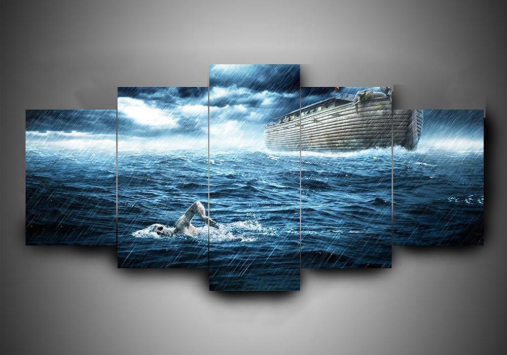 Swimming 1 - Sport 5 Panel Canvas Art Wall Decor Swimming 1 - Sport 5 Panel Canvas Art Wall Decor