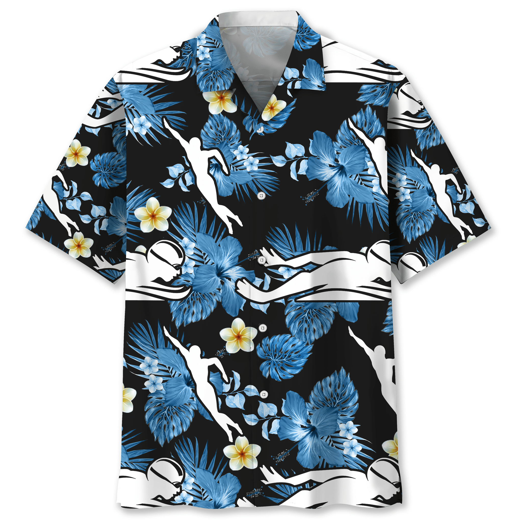 Swimming Nature Hawaiian Shirt Swimming Nature Hawaiian Shirt