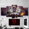 Sylvanas Windrunner 02 - Gaming 5 Panel Canvas Art Wall Decor