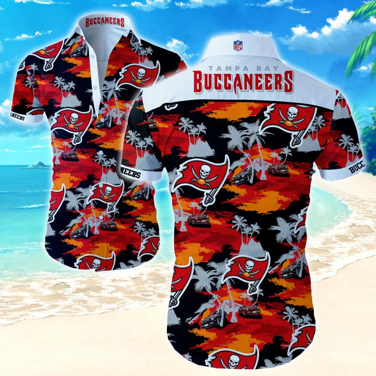 Tampa Bay Buccaneers Hawaiian Shirt Summer Button Up Tampa Bay Buccaneers Hawaiian Shirt Summer Button Up