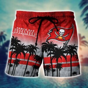 Tampa Bay Buccaneers Nfl Hawaii Shirt Short