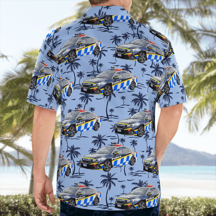 Tasmania Police Car Hawaiian Shirt Tasmania Police Car Hawaiian Shirt