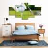 Tee Up - Sport 5 Panel Canvas Art Wall Decor
