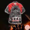 Teenage Mutant Ninja Turtles Red And Gray Hawaiian Shirt