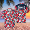 Tennessee Titans Football Team Summer Vacation Hawaiian Shirt