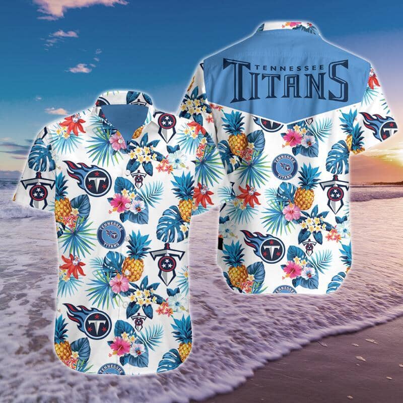 Tennessee Titans Hawaiian Shirt Summer Button Up Tennessee Titans Hawaiian Shirt Summer Button Up