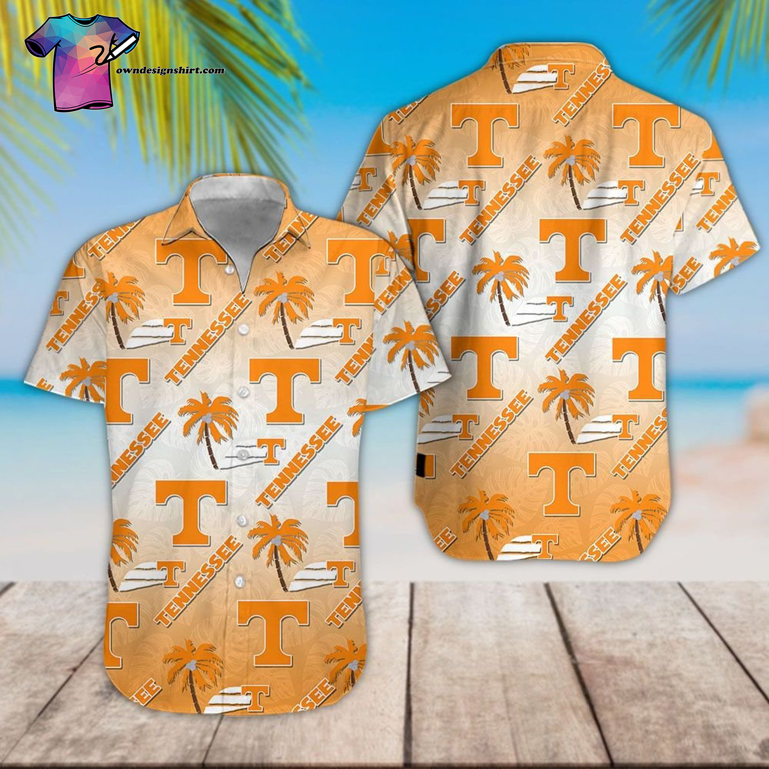Tennessee Volunteers Football Team Hawaiian Shirt Tennessee Volunteers Football Team Hawaiian Shirt