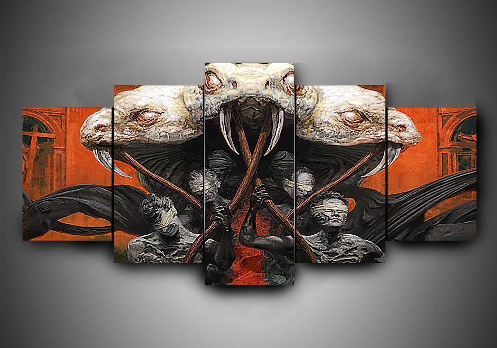 Testament - Music 5 Panel Canvas Art Wall Decor Testament - Music 5 Panel Canvas Art Wall Decor