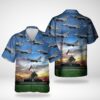 Texas Air National Guard 149Th F-16C Fighting Falcon Hawaiian Shirt