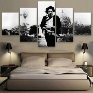 Texas Chainsaw Massacre - Movie 5 Panel Canvas Art Wall Decor