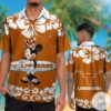 Texas Longhorns & Minnie Mouse Hawaiian Shirt