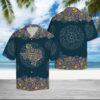 Texas Mandala Hawaiian Shirt Summer Button Up