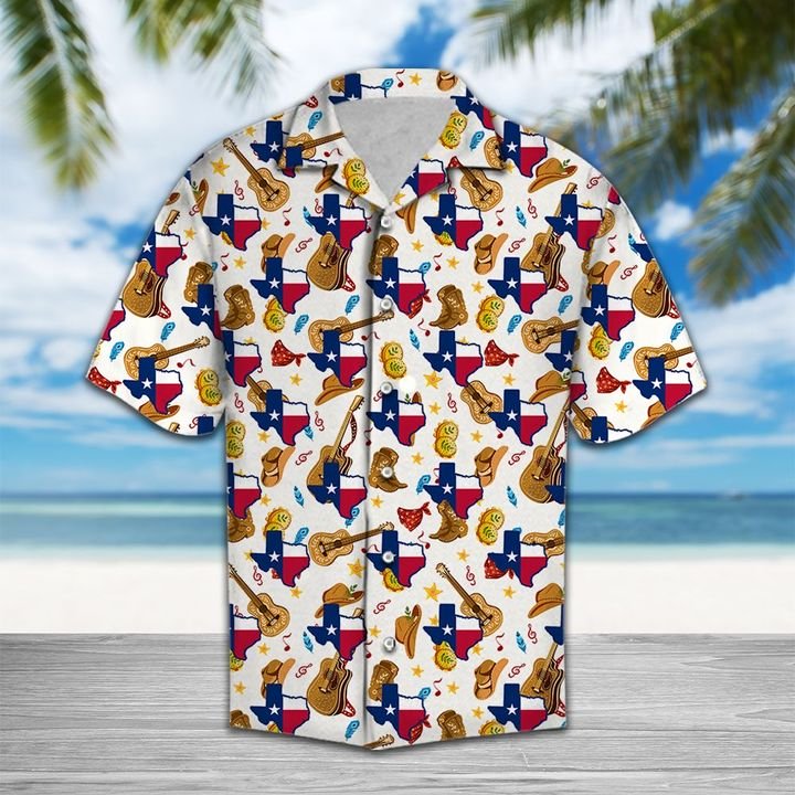Texas Our Hawaiian Shirt Summer Button Up Texas Our Hawaiian Shirt Summer Button Up