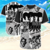 The Beatles Baseball Jersey Print Full Hawaiian Shirt Summer Button Up