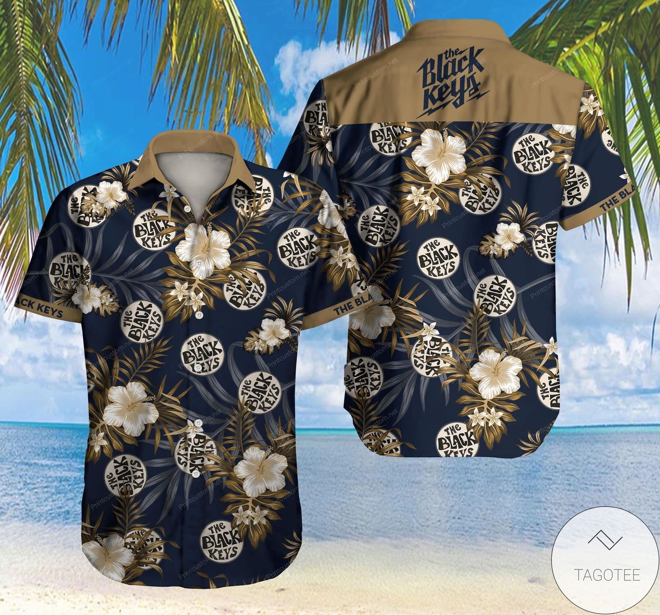 The Black Keys Hawaiian Shirt The Black Keys Hawaiian Shirt