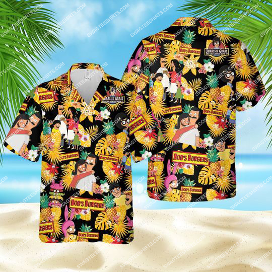 The Bob’S Burgers Tv Show Summer Party All Over Print Hawaiian Shirt The Bob’S Burgers Tv Show Summer Party All Over Print Hawaiian Shirt