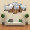 The Damascus Gate In Jerusalem - Nature 5 Panel Canvas Art Wall Decor
