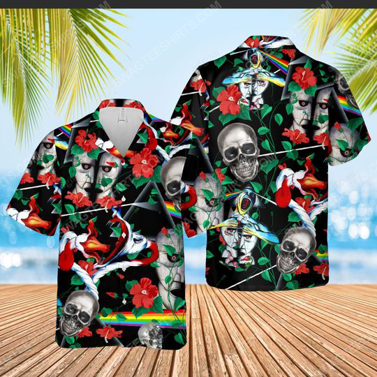 The Division Bell Pink Floyd Summer Vacation Hawaiian Shirt The Division Bell Pink Floyd Summer Vacation Hawaiian Shirt