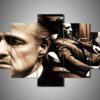 The Godfather 2 - Movie 5 Panel Canvas Art Wall Decor