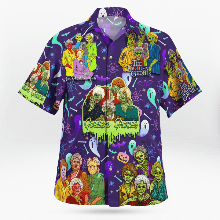 The Golden Ghouls Hawaiian Shirt The Golden Ghouls Hawaiian Shirt