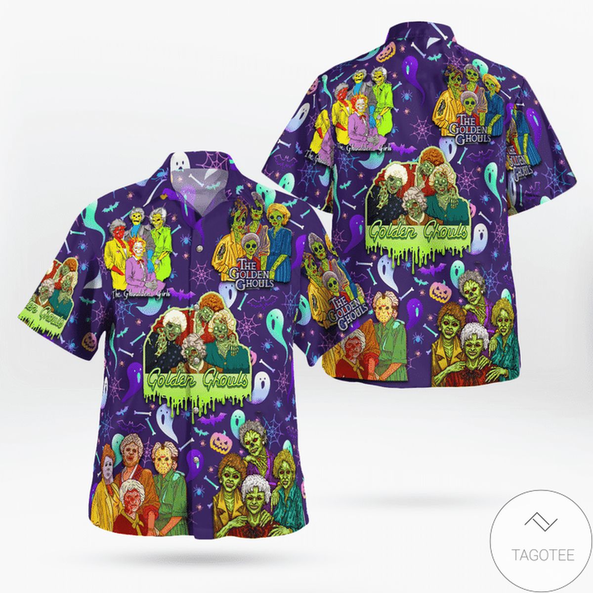The Golden Ghouls Hawaiian Shirt The Golden Ghouls Hawaiian Shirt