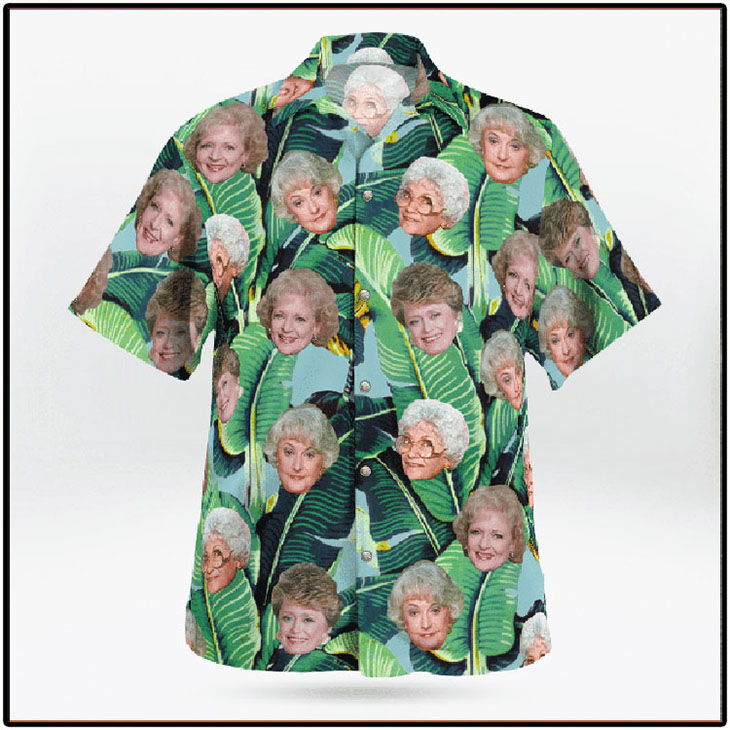 The Golden Girls Heads Leaves Hawaiian Shirt The Golden Girls Heads Leaves Hawaiian Shirt