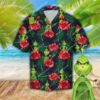 The Grinch Floral All Over Print Hawaiian Shirt