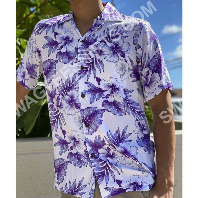 The Hibiscus Flower All Over Printed Hawaiian Shirt The Hibiscus Flower All Over Printed Hawaiian Shirt