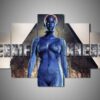 The Hunger Game - Jennifer Lawrence 3 - Movie 5 Panel Canvas Art Wall Decor