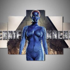 The Hunger Game - Jennifer Lawrence 3 - Movie 5 Panel Canvas Art Wall Decor